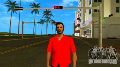 Tommy Camicia Rossa для GTA Vice City