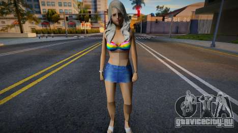Девушка в купальнике 9 для GTA San Andreas