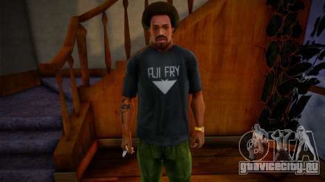 My Hero Academia AJI FRY Shirt Mod для GTA San Andreas