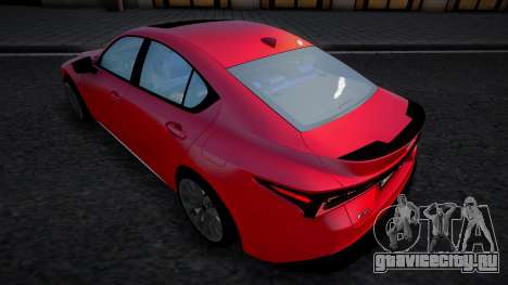 Lexus IS-F sport 2022 для GTA San Andreas