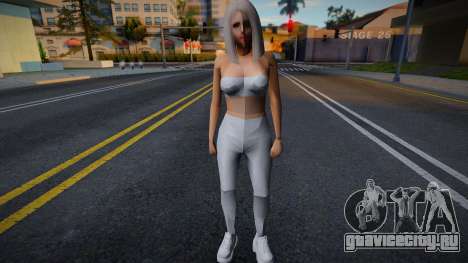 Девушка в обычной одежде v3 для GTA San Andreas