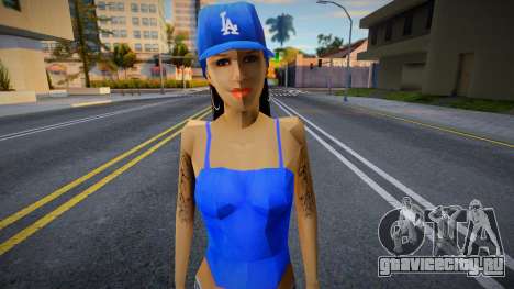 Girl Gangsta v2 для GTA San Andreas