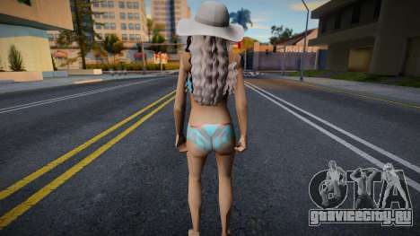 Девушка в купальнике 7 для GTA San Andreas