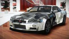 Nissan Skyline GT-R R34 QX S2 для GTA 4