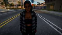 SA Style Girl v4 для GTA San Andreas