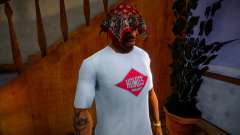 New CJ Gang-Red Bandana для GTA San Andreas