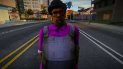 Big Smoke Balla Vest для GTA San Andreas