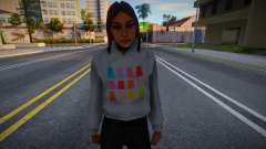 SA Style Girl v2 для GTA San Andreas
