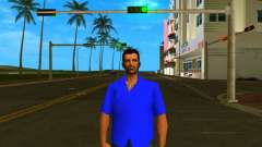 Tommy Camicia Blu Chiaro для GTA Vice City