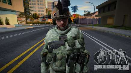 US ACU Soldier из Call of Duty Modern Warfare для GTA San Andreas