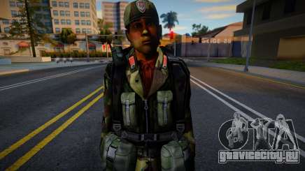 Военный НОАК из Battlefield 2 v4 для GTA San Andreas