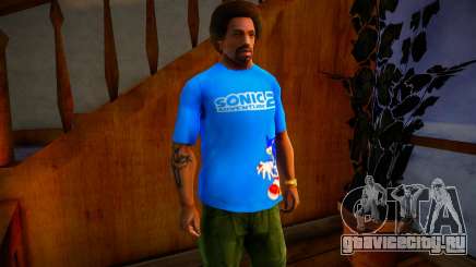 PlayStation Home Sonic Adventure 2 Shirt Mod для GTA San Andreas