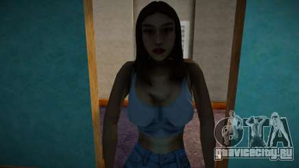 Девушка в джинсах для GTA San Andreas
