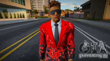 Fortnite - Patrick Mahomes Saucy Style v2 для GTA San Andreas