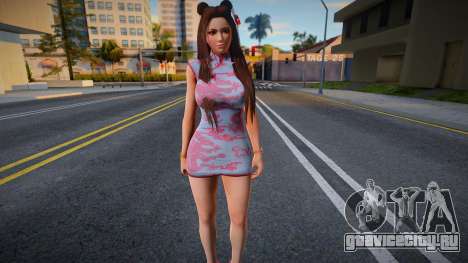 DOA Mai Shiranui - Qipao Dress для GTA San Andreas