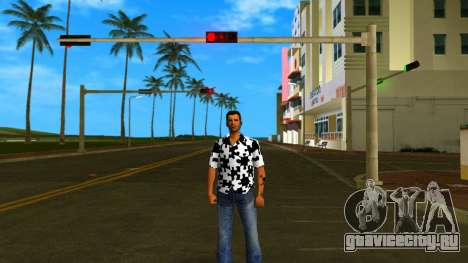 Томми в винтажной рубашке v1 для GTA Vice City