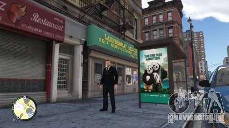 Bus Stop Ads для GTA 4
