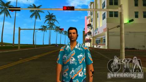Томми в винтажной рубашке v11 для GTA Vice City