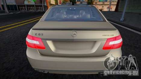 Mercedes-Benz E63 AMG  (Illegal) для GTA San Andreas