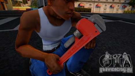 Pipe Wrench - Dildo2 Replacer для GTA San Andreas