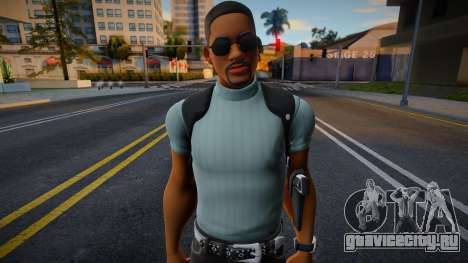 Fortnite - Will Smith (Mike Lowrey) v2 для GTA San Andreas