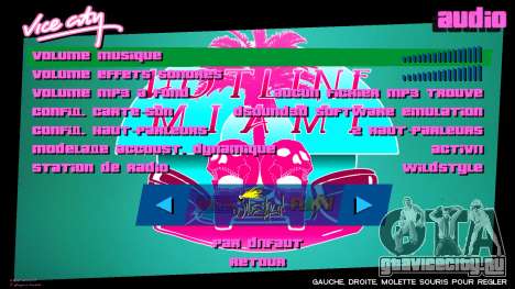Hotline Miami Menu HD v18 для GTA Vice City