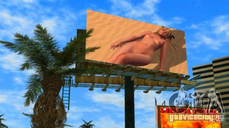 Marie Rose Nude Billboard для GTA Vice City