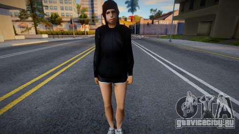 Gothic Female Skin для GTA San Andreas
