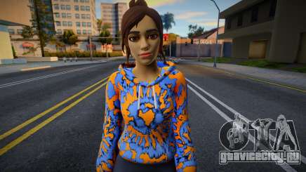 Fortnite - Swirl Girl для GTA San Andreas