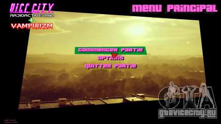 Radioactive Menu для GTA Vice City