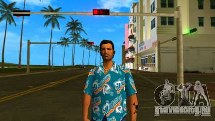 Томми в винтажной рубашке v11 для GTA Vice City