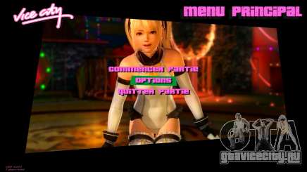 Marie Rose DOA Menu для GTA Vice City