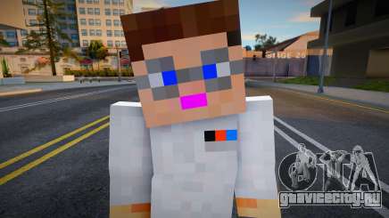 Steve Body Skin v9 для GTA San Andreas