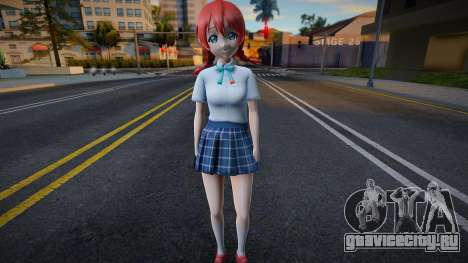 Emma from Love Live v1 для GTA San Andreas