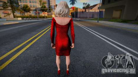 Девушка в вечернем платье для GTA San Andreas