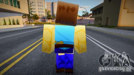 Minecraft Skin HD v24 для GTA San Andreas
