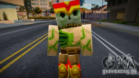 Minecraft Skin HD v7 для GTA San Andreas