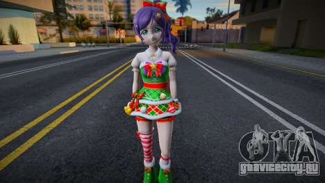 Nozomi Christmas для GTA San Andreas