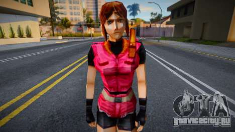 Claire Redfield PSX для GTA San Andreas