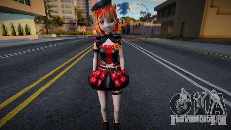 Chika from Love Live v2 для GTA San Andreas