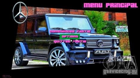 Mercedes-Benz Menu 7 для GTA Vice City
