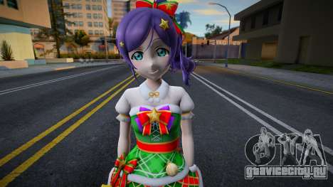 Nozomi Christmas для GTA San Andreas