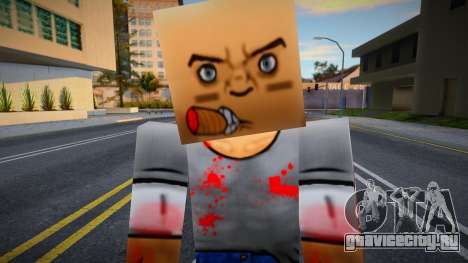 Minecraft Skin HD v20 для GTA San Andreas