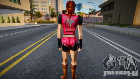 Claire Redfield PSX для GTA San Andreas