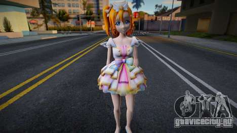 Honoka Dress 1 для GTA San Andreas