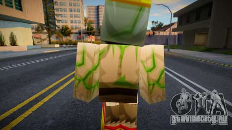 Minecraft Skin HD v7 для GTA San Andreas