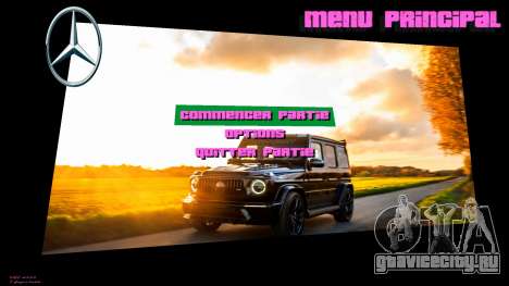 Mercedes-Benz Menu для GTA Vice City