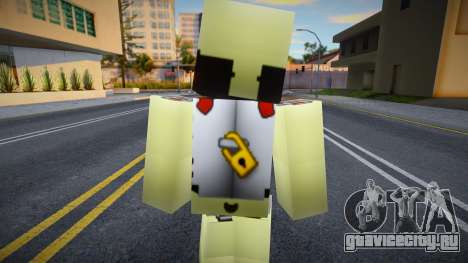 Minecraft Skin HD v13 для GTA San Andreas