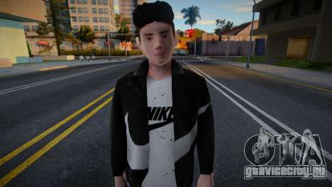 Young man Nike для GTA San Andreas
