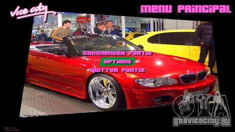 BMW Background для GTA Vice City